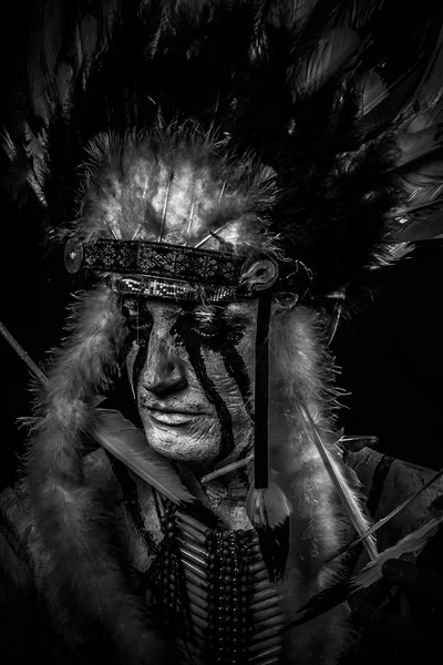 American Indian chief — Stock Photo, Image