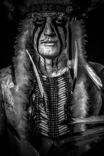 Indianen chief — Stockfoto