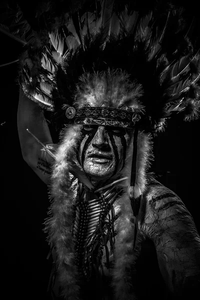 美国印地安酋长 — 图库照片