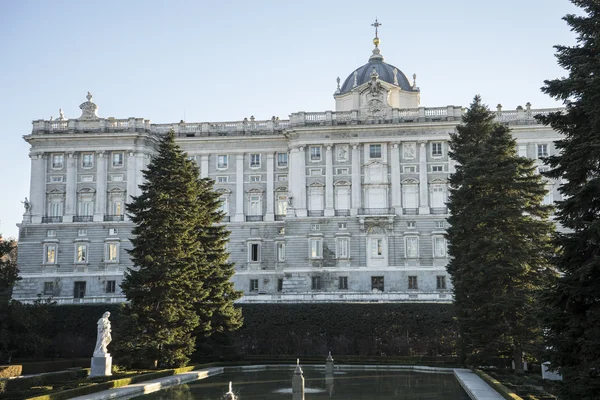 Jardines de Sabatini en el Palacio Real —  Fotos de Stock