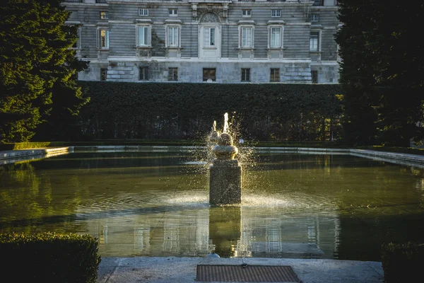 Sabatini Gardens in the Royal Palace — Stock Photo, Image