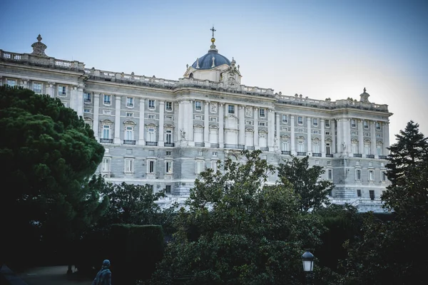 Kungliga palatset i Madrid — Stockfoto