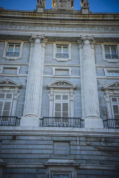 Koninklijk paleis van Madrid — Stockfoto