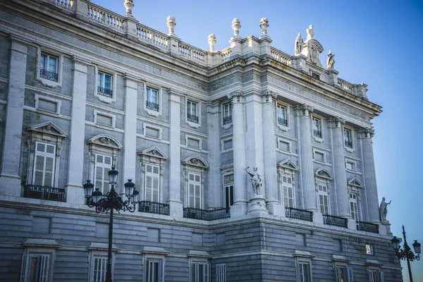 Kungliga palatset i Madrid — Stockfoto