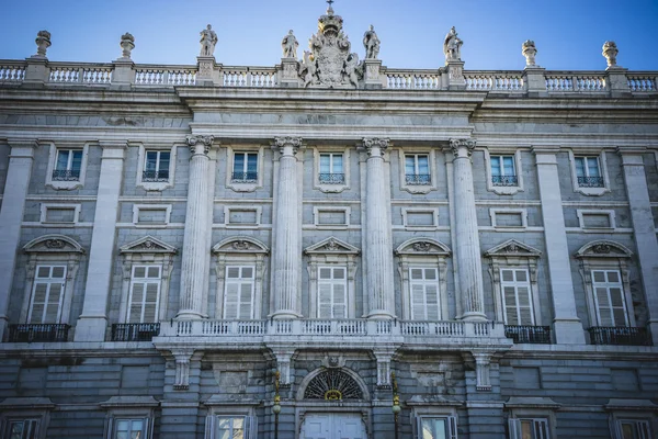 Kungliga palatset i Madrid — Stockfoto