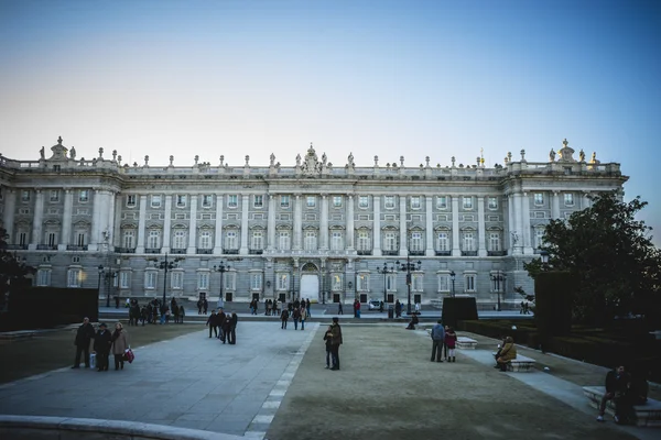 Kungliga palatset i Madrid — Stockfoto