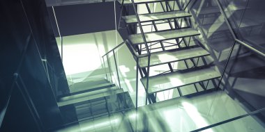 Modern ofis iç işletme binası