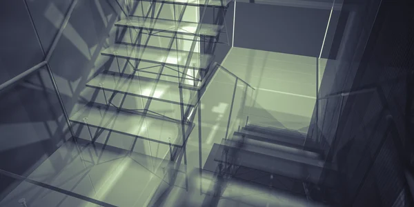 Modern office interior in business building — Stock Photo, Image