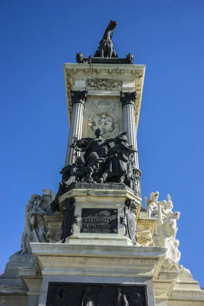 Monumento al re Alfonso XII — Foto Stock