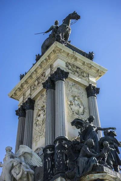 Monumento ao Rei Afonso XII — Fotografia de Stock