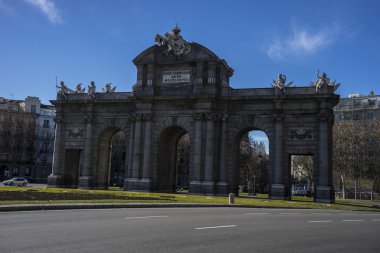 Efsanevi alcala kapı Madrid