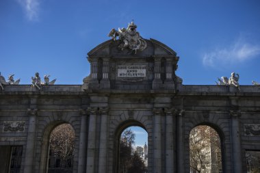 Efsanevi alcala kapı Madrid