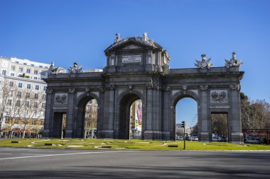 Efsanevi alcala kapı Madrid