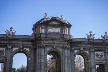Efsanevi alcala kapı Madrid