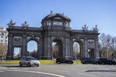 Efsanevi alcala kapı Madrid