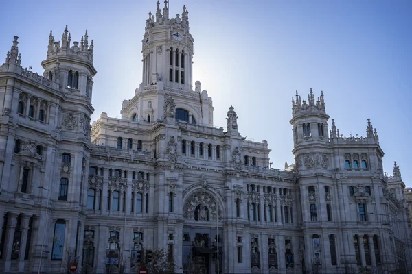 马德里市政厅 — 图库照片