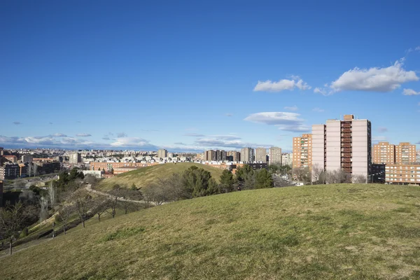 Skyline di Madrid — Foto Stock