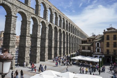 Segovia 'nın Roma Su Eğitimi.