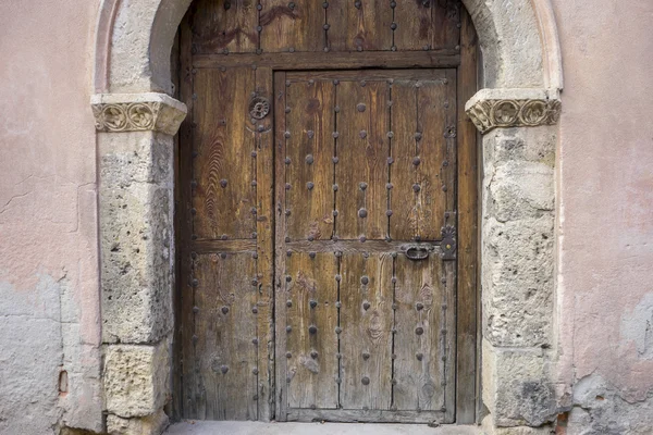 Puerta medieval Ciudad española de Segovia . —  Fotos de Stock