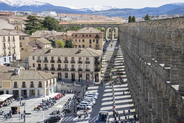 Segovia 'nın Roma Su Eğitimi. — Stok fotoğraf