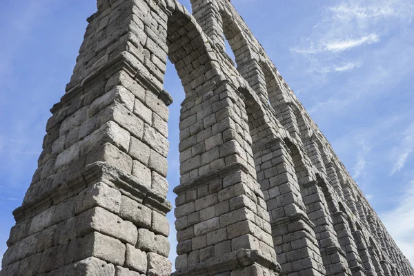 Roman aqueduct of segovia. — Stock Photo, Image