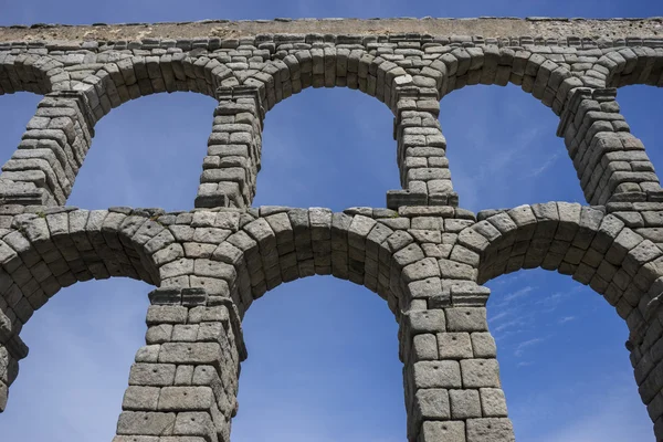 Roman aqueduct of segovia. — Stock Photo, Image