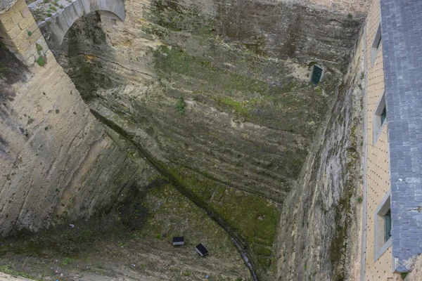 Pit, alcazar castillo ciudad de Segovia, España . — Foto de Stock