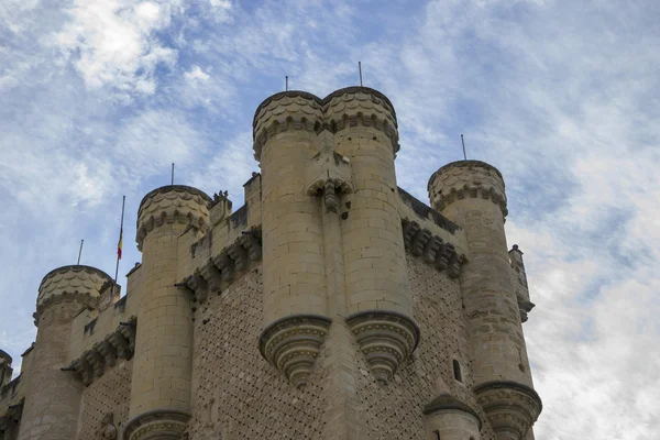 Alcazar castle city of Сеговия, Испания . — стоковое фото