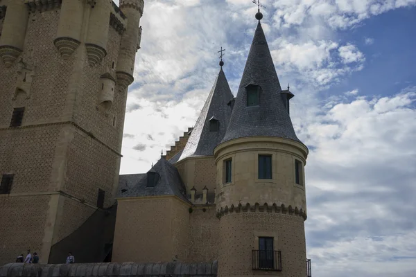 Castillo de Alcázar ciudad de Segovia, España . —  Fotos de Stock