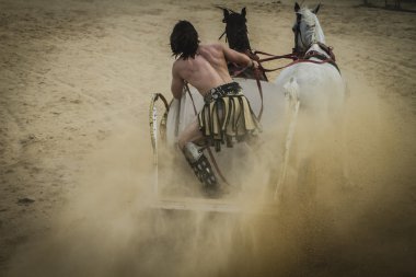 Araba yarışı bir Roman Circus