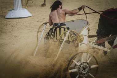 Araba yarışı bir Roman Circus