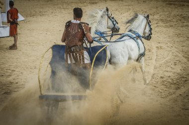 Araba yarışı bir Roman Circus