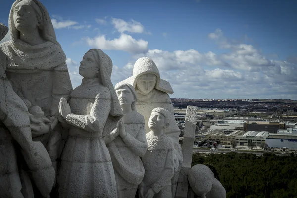 Cerro de los Angeles in Getafe, Madrid. — Stock Photo, Image