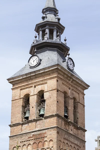 Torre de sino na cidade medieval — Fotografia de Stock