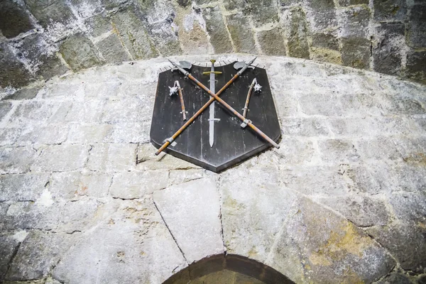 Festung Burg aus Stein — Stockfoto