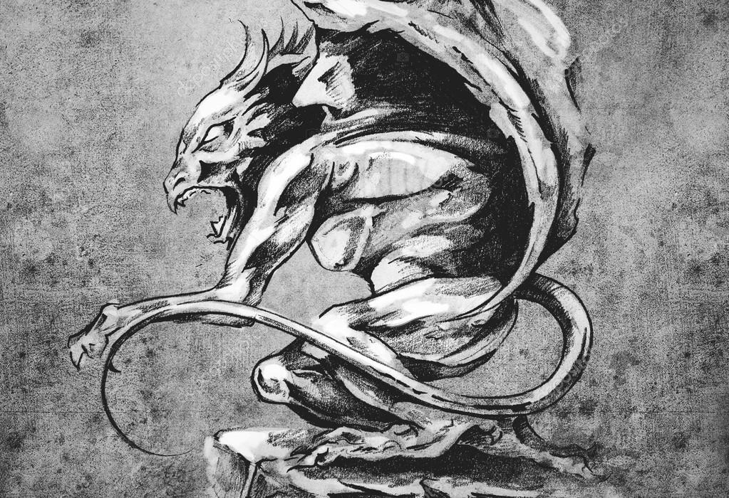 613 Gargoyle Tattoo Images Stock Photos  Vectors  Shutterstock