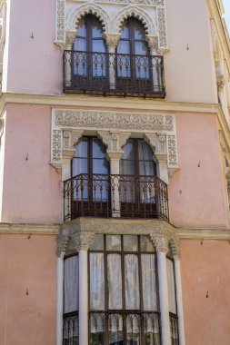 Toledo şehir Mağribi stilinde balkon