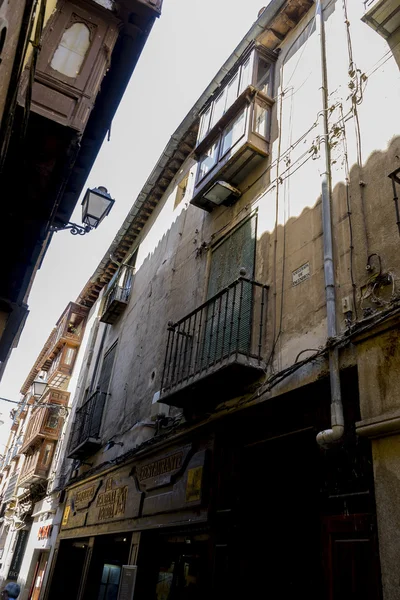 Ancient street of the city Toledo — Stock Photo, Image