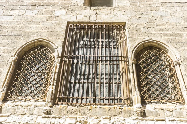 Gevel van de kathedraal van Toledo — Stockfoto
