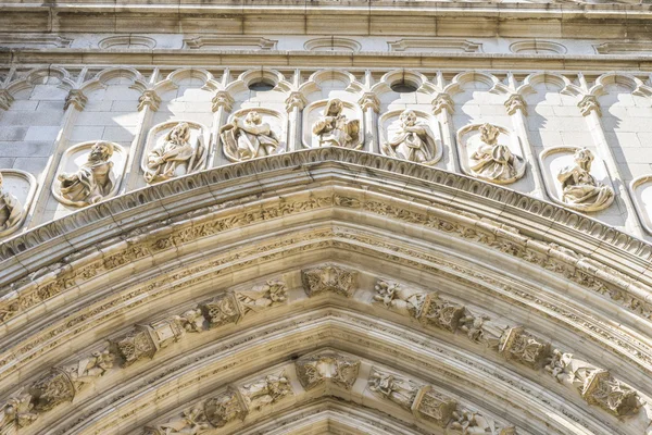 Hermosa catedral de Toledo — Foto de Stock