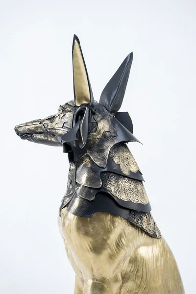 Escultura do deus egípcio Anubis — Fotografia de Stock