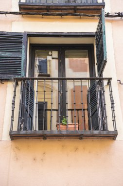Geleneksel, eski windows ve klasik şehir San ettiler, Pa