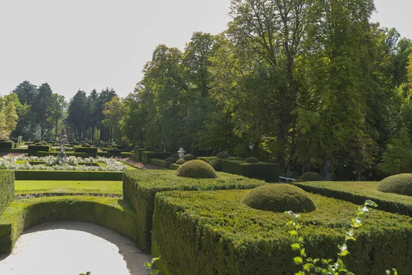 Jardines de la Granja de San Ildefonso park ve Španělsku — Stock fotografie