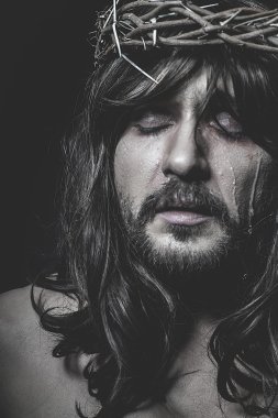 İsa Calvary gösterimi