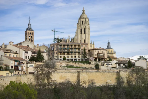Città spagnola di Segovia — Foto Stock