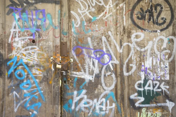 Old wooden entrance — Stock Photo, Image