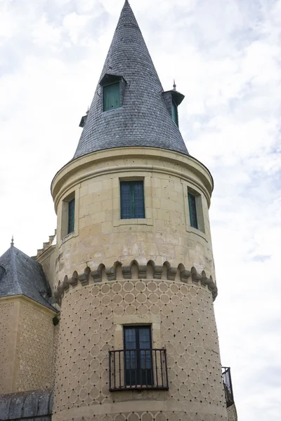 Alcazar castle city of Segovia — Stock Photo, Image