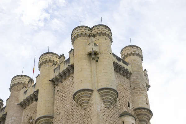 Castelo de Alcazar cidade de Segóvia — Fotografia de Stock