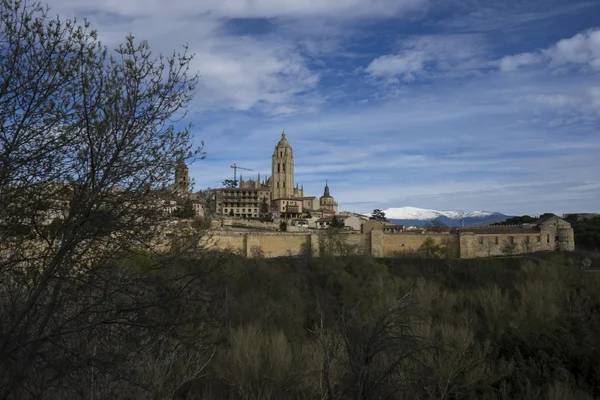 Hiszpańskie miasta Segovia — Zdjęcie stockowe