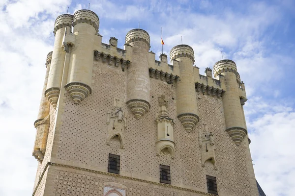 Alcazar castillo ciudad de Segovia — Foto de Stock